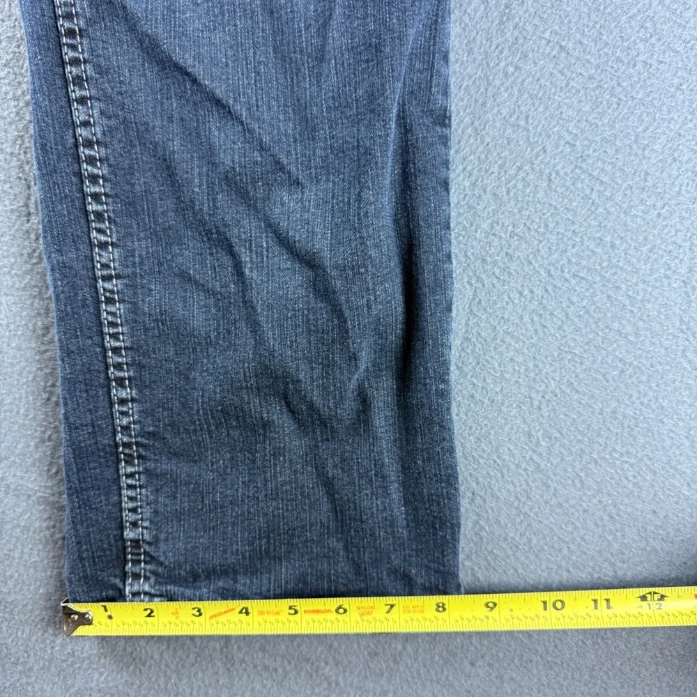 Levi 559 Jeans Men's 36x34 Blue Relaxed Fit Straight Leg Faded Dark Wash Baggy